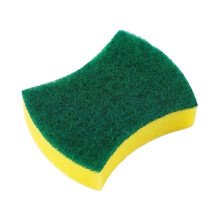 10pcs DoubleSided Dishwashing Sponge and Cleaning Cloths Set, Scratch Reusable Kitchen Supplies Yellow Green