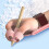 Kids Writing Posture Trainer 2.1oz Pink Pencil 5