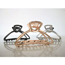 Gold Metal Hair Claw Clip for Thick Hair, Strong Hold, Elegant Finish, Durable Long‑Lasting Design