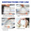 10 PCS 3D Mask Bracket for Adults, Breathable Reusable Mask Support Frame Insert, AntiFriction Comfort Design 5