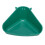 Fanshaped Small Corner Litter Box S Deep Green 1