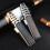 2 Pack Windproof Adjustable Butane Torch Lighter, Refillable Jet Flame for Cigar Grill BBQ Kitchen 2