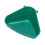 Fanshaped Small Corner Litter Box S Deep Green 13