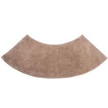 Non Slip Curved Bath Mat 18 x 39, Absorbent Washable Shower Mat for Bathroom Floor Hotel Home