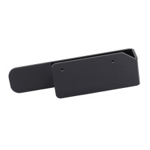 Acrylic Self Adhesive Towel Bar Black