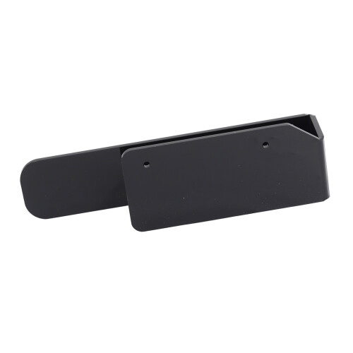 Acrylic Self Adhesive Towel Bar Black