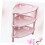 Corner Storage Rack 3 Layer Triangular Shelf Organizer for Kitchen Bathroom Space Saving Waterproof 3