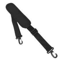 Adjustable Wide Shoulder Strap Replacement with Cushioned Pad for Laptop and Camera Bags Black