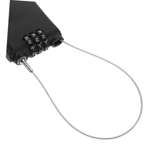 Retractable Combination Cable Lock Keyless Security for Bikes Luggage Helmets and Backpacks 2