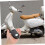 Retractable Combination Cable Lock Keyless Security for Bikes Luggage Helmets and Backpacks 4