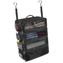 Foldable Travel Garment Bag with Large Capacity, MultiCompartment Oxford Fabric Organizer for Business and Gym