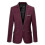 (M, Blue) Wedding blazer for men - premium groom tuxedo jacket 3