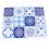 64Pcs Mediterranean Tile Sticker 10cm Removable 14