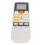 AR RAE1E Universal AC Remote - ABS, 2xAAA 3