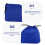 3 Pack Durable Polyester Drawstring Backpack with Thick Closure, Water Resistant Sports Storage Bags 5