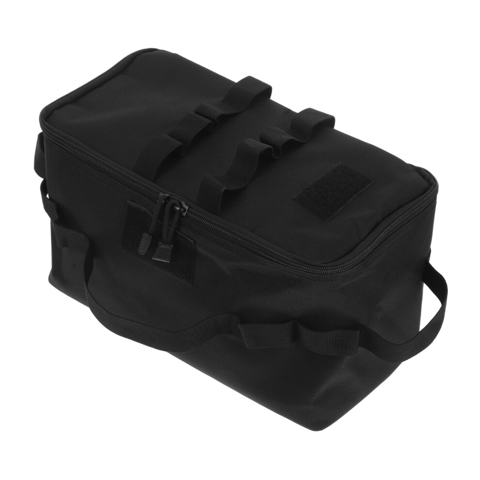 Foldable Tool Tote Bag With Large Capacity Storage And Multicompartment Oxford Organizer 9073542024736
