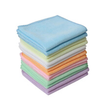 50 Pack Microfiber Cleaning Cloths Quick Dry Absorbent Towels for Kitchen and Home Use