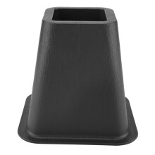 Heavy Duty Bed Risers Set of 4 with Stable Wide Base for Extra Height and Space Saving Storage