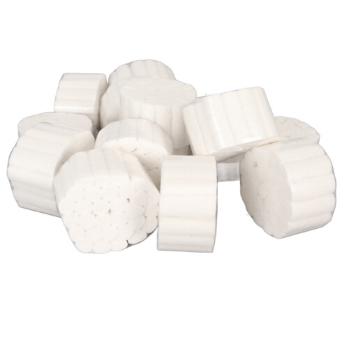 1000Pcs Cotton Rolls 3.8cm White Nosebleed Plugs 1