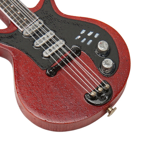 Mini Electric Guitar Model 08, 8.0 cm, Natural 2