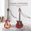 Mini Electric Guitar Model 08, 8.0 cm, Natural 10