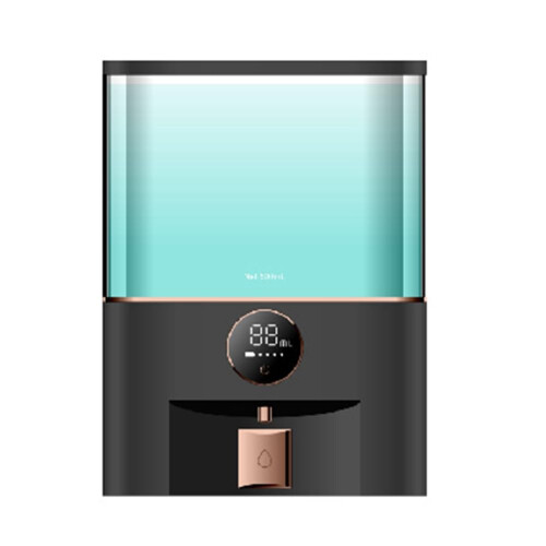 Touchless Mouthwash Dispenser Wall Mounted Automatic Smart Sensor for Bathroom with Cups
