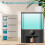 Touchless Mouthwash Dispenser Wall Mounted Automatic Smart Sensor for Bathroom with Cups 2