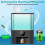 Touchless Mouthwash Dispenser Wall Mounted Automatic Smart Sensor for Bathroom with Cups 3