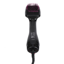 2-in-1-Heißluftbürste 1000 W Schwarz-Pink 32,2x9x7,5cm