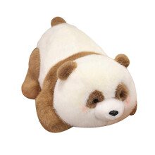(brown) Soft Plush Panda Decorative Pillow Stuffed Animal Panda Plush Pillow Plush Toy Cushions for Bed Sofa, Sleep Companions brown