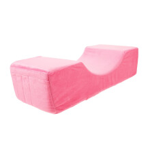 Ergonomic Memory Foam Eyelash Extension Pillow for Salon, Comfortable Neck Support Lash Bed Pillow