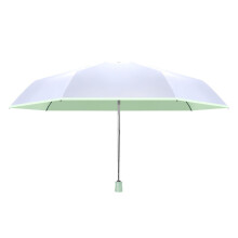 Folding Umbrella Full Automatic Windproof Compact Travel Umbrella for Adults Green