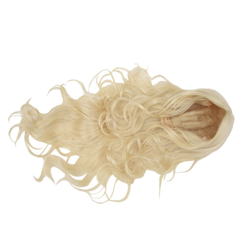 Long Curly Wig - Synthetic High-Temp Silk Blond 1