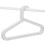 (White) 10 Pack Standard Pp Hanger Lightweight Shirt Hanger For Everyday Use 1