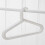 (White) 10 Pack Standard Pp Hanger Lightweight Shirt Hanger For Everyday Use 2