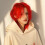 Wolf Cut Red Men Wig - High Temp Silk, Short Size 2