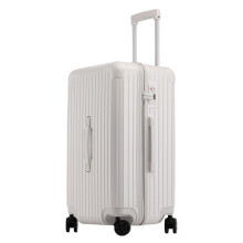 26 Inch Hard Shell Luggage with Reinforced Aluminum Frame, Silent Glide Wheels, Secure TSA Lock