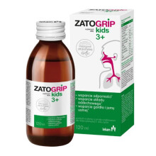 ZatoGrip Kids 3+ – African Pelargonium &amp; Elderberry Immunity &amp; Respiratory Syrup – 120ml