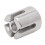 10 Pcs Cross Wire Rope Clip M10 3mm 316SS Silver 2