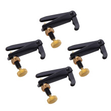 4pcs Violin Fine Tuners Set for Precise Tuning Control and Easy Installation