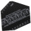 Guitar Action Ruler Precision String Height Gauge with Built‑In String Spacing for Quick Setup Adjustments Black 3
