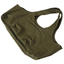 Large Yoga Mat Bag for Women, Thickened Canvas Tote with Large Capacity and Shoulder Strap