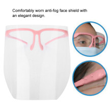 Dental Protective Face Mask 22x16cm Visor 179g Pink