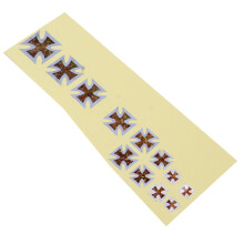 Guitar Fretboard Decals for Electric Acoustic Guitar, Peel and Stick Neck Inlay Markers for Fast Learning