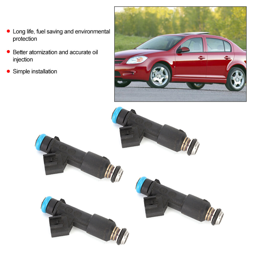 4Pcs Fuel Injector Nozzle 12582219 - As Shown Cobalt 3111393669419