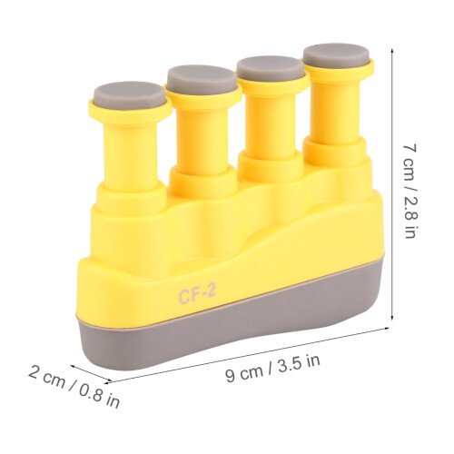 Yellow Children Finger Exerciser 9x7x2 cm Grip