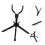 Folding Alto Saxophone Stand with Secure Support, Compact Design, Black Holder for Home and Stage 4
