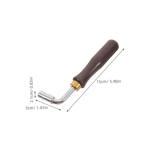 Professional Dulcimer Tuning Wrench Tool with Ergonomic Comfortable Handle for Precise Tone Tuning 1