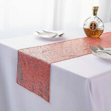 (30x275cm, watermelon red) Table Runner "gold Sequin Tablecloth Table Tape"