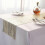 (30x180cm, cream color) Table Runner "gold Sequin Tablecloth Table Tape" 1